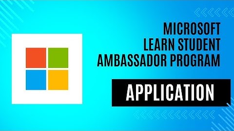 My video answer for my application of Microsoft Learn Student Ambassador program