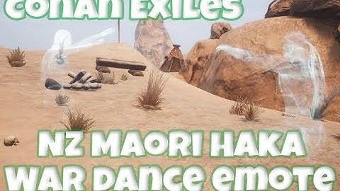 Conan Exiles - NZ Maori Haka  "War dance emote" location