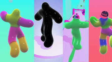 Blob Runner 3D Gameplay Update Android, iOS  shoe race all levels level 17,20