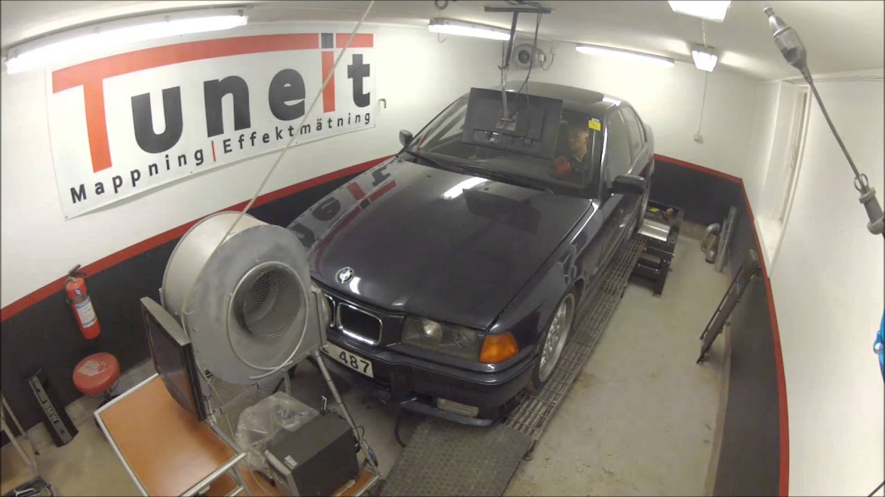 Mappning Mappning BMW E36 325 Turbo - YouTube