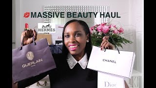 Massive Luxe Beauty Haul | Chanel | Dior | Guerlain | YSL | Hermes &amp; Bond No 9