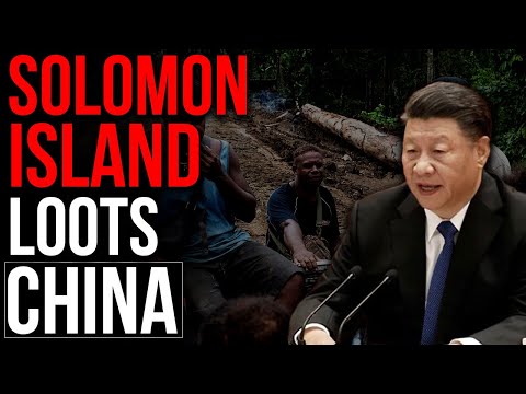 China looted the Solomon Islands for years. Now the islanders are looting Chinese shops