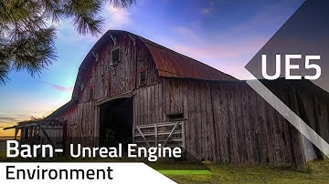 UE5 old barn Live - 3ds Max - Unreal Engine 5 #Unrealengine5 #3dsmax #gamedevelopement