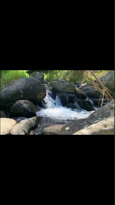 relaksasi air mengalir