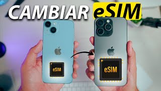 This is what you MUST DO to SWITCH your eSIM from one iPhone (or Android) to another iPhone