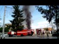 Пожар 14.07.13 в Саратове на территории ликёро-водочного завода