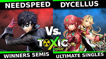 Toxic Sunday 16 Winners Semis - NeedSpeed (Joker) vs. Dycellus (Pyra Mythra) Smash Ultimate Singles