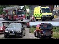 Fire Engines, Police Cars and Ambulances responding - Compilation 40