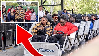 Spending $10,000 On Fans At Six Flags In 24 Hours!!! ** 1 HOUR SPECIAL **