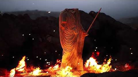 Unreal Engine 5 Rome Statue Animation