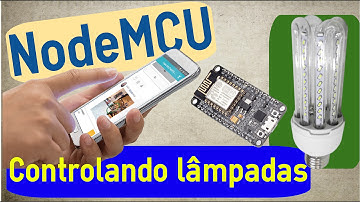 NodeMCU (ESP8266) + IDE do Arduino: controlando lâmpada pelo celular ou PC [ESP8266 #03]