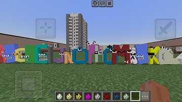 Minecraft Alphabet Lore V1.5 Addon in Minecraft PE