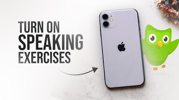How to Turn On Speaking Exercises in Duolingo iPhone (explained)