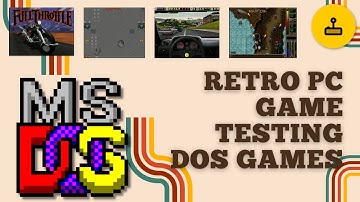 ITX-Llama MS-DOS Game Tests