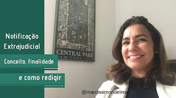 Como é entregue uma notificação extrajudicial?