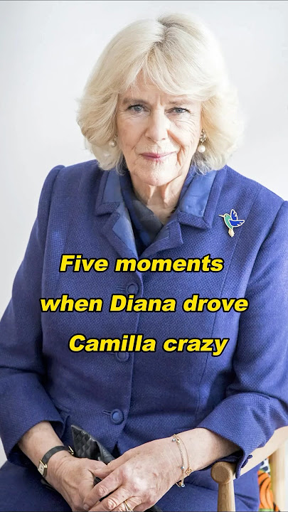 Five moments when Diana drove Camilla crazy#shortvideo #history