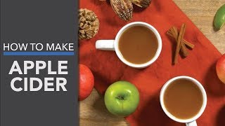 Homemade Apple Cider Recipe with Apple Cider Vinegar