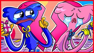 KISSY MISSY IS SO SAD WITH HUGGY WUGGY! Love Story? Poppy Playtime Animation #17
