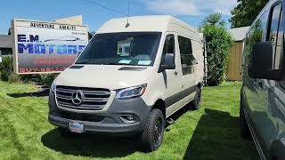 2020 Mercedes Benz Sprinter 144 H R 4x4 W build For Sale