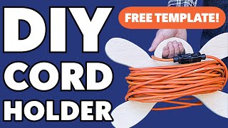 Simply Easy DIY: DIY Extension Cord Holder
