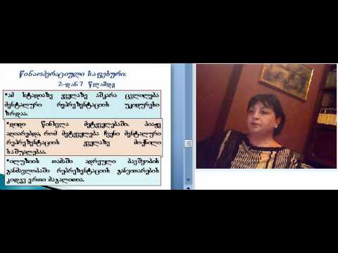 მაია წერეთელი, განვითარება 10