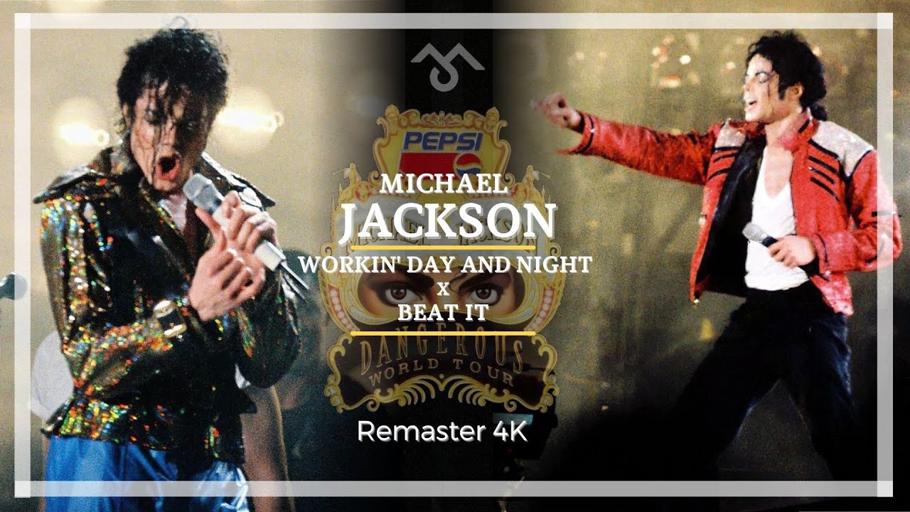 Michael Jackson   Workin Day and Night x Beat It Dangerous Tour Bucharest   4K 60FPS