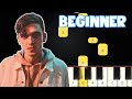 I Like Me Better - Lauv | Beginner Piano Tutorial | Easy Piano