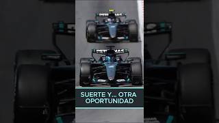 Golpe de suerte para George Russell. #f1 #georgerussell #kimiantonelli #podcast #f1shorts