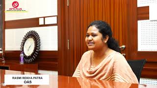 Rashmi Rekha Patra Rank 3 OAS 2019Mock InterviewAPTI PLUS