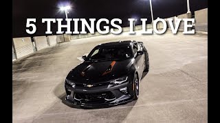 5 Things I LOVE About My 2017 Camaro SS