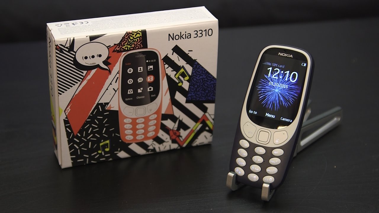 Nokia 3310 2017 Unboxing And Boot Up Youtube