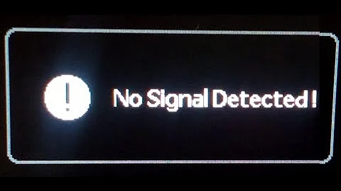 No signal detected