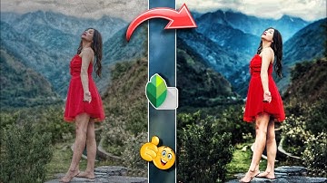 Snapseed Dark Black Effect Photo Editing Tricks - Snapseed Background Colour Change Tutorial