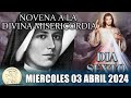 NOVENA A LA DIVINA MISERICORDIA - DIA 6 - MIERCOLES 03 ABRIL 2024 || Conversación con Dios.