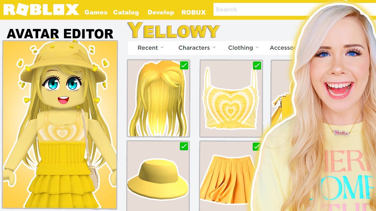 roblox avatar yellow