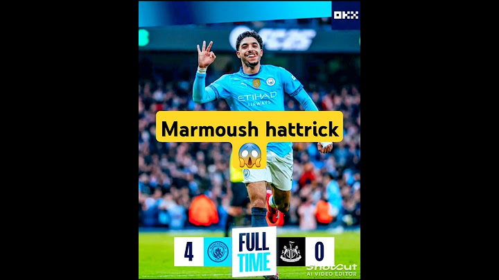 #marmoush #hattrick #mancity 4-0 #newcastleunited #halland #foden #viralvideo #premierleague