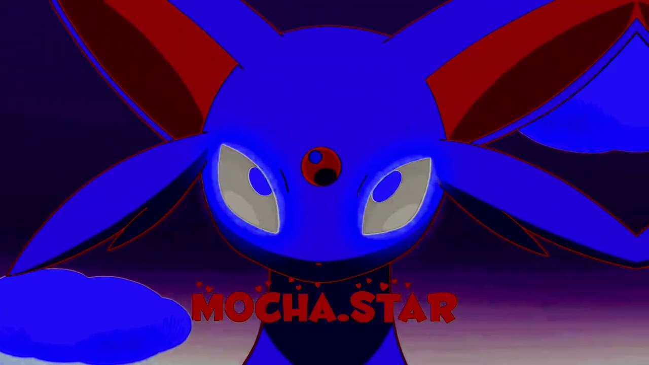 Espeon edit- red eye