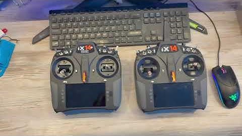 Spektrum ix14 gimbals vs Spektrum ix14+ SE Special Edition Transmitter Gimbals