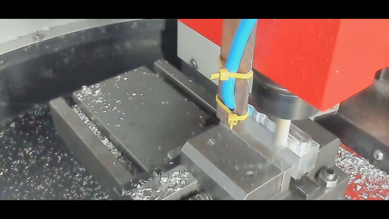 CAD CAM with CATIA and EMCO machine of a handle Part 3 - YouTube