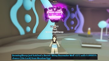 💗 I Hatched *Shiny* Secret Rosewater Well 🌟 Devious Lick Simulator