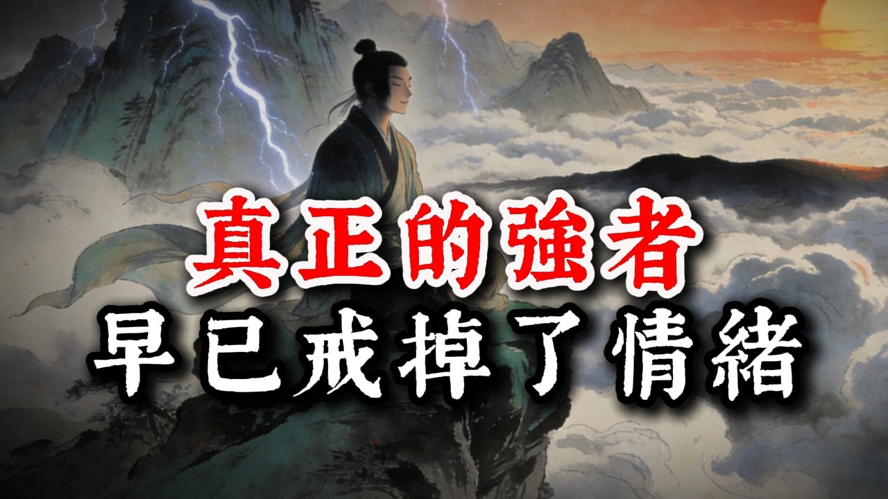 「不要輕易向任何人訴苦！」在這個世界上，80%的人不在乎你，還有20%的人看你笑話。真正的強者，早已戒掉了情緒！#智慧#人生感悟#人間心理#人情世故#情感#思維大全#底層邏輯#成功思维模式#心理學