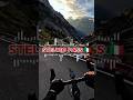 POV: Cycling Through Stelvio Pass, Italy🇮🇹 #pov #adventurecycling #viralvideo