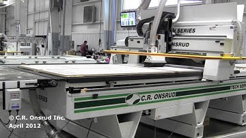 145T18A No Sweat Nesting by C.R. Onsrud CNC Routers