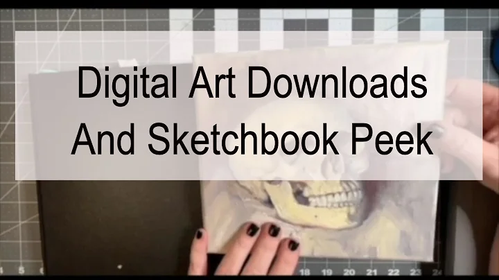 Vloggy Sketchbook Peek & New Digital Downloads