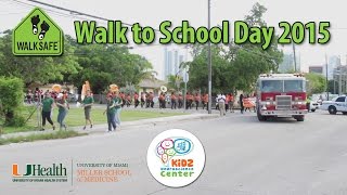 Walk to School Day 2015 | Phillis Wheatley Elementary | WalkSafe