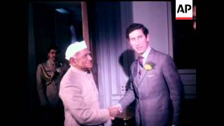 PRINCE CHARLES VISITS NEW DELHI  COLOUR