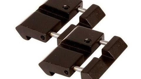 how to install dovetail to picatiny adapters