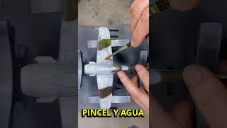 MAQUETA FOCKE-WULF 190A SEGUNDA PARTE #shorts #modelismo #gaahleri #maquetas #segundaguerramundial