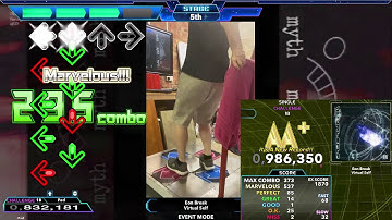 [DDR] Eon Break [Challenge 18] 986,350