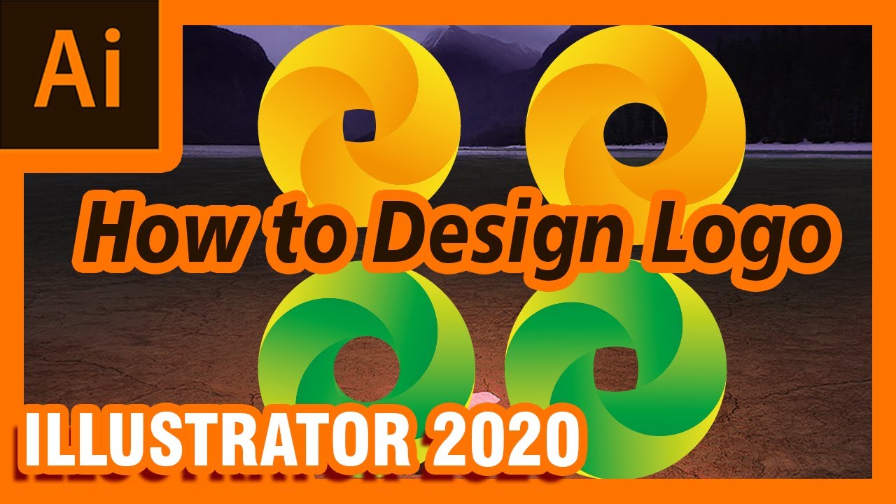 How to Design Logo With Adobe illustrator 2020 Khmer - YouTube